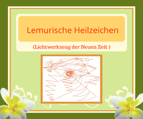 Lemurische Heilzeichen, Selbsthilfe