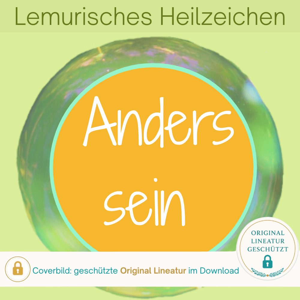 Cover zum Lemurischen Heilzeichen Anders sein von Silke Kitzmann