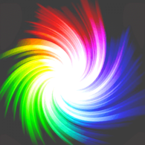 Sich drehendes Chakra