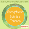 Energetische Bändertrennung und Reinigung von Aka-Fäden im lemurischen Heilzeichen System.