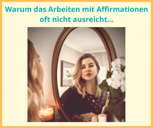 Afformation, Affirmation, positive Glaubenssätze