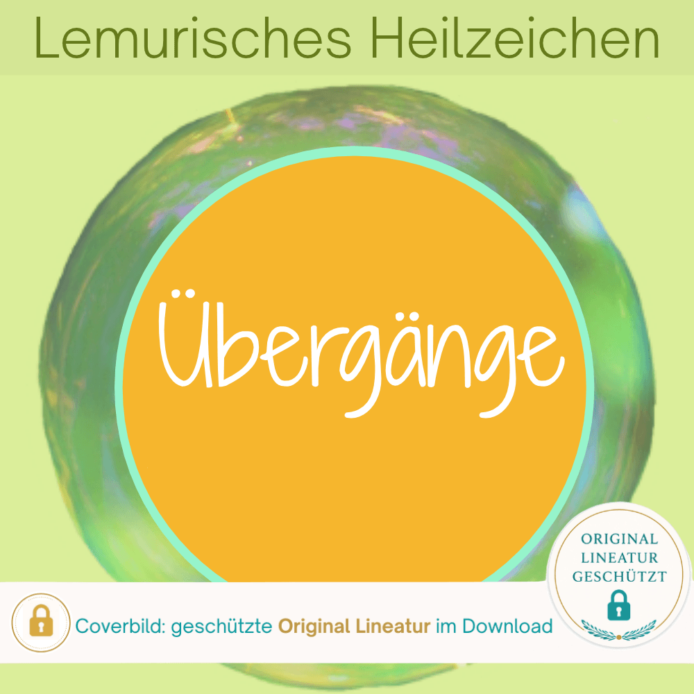 Cover zum Lemurischen Heilzeichen Übergänge von Silke Kitzmann