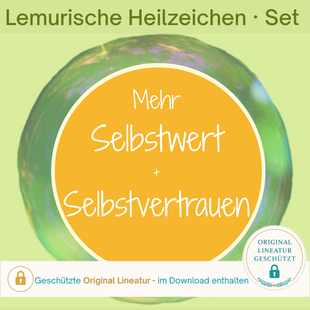 Lemurische Heilzeichen Set für mehr Selbstwert und Selbstvertrauen